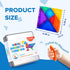 700 3D 4-8, 8-12 YPLUS Mini Magnetic Tiles Travel Magnetic Blocks Building Toys, Shapes Magnet Tangrams Puzzle