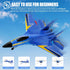 2 Remote Control Airplane for Kids, Channels Foam RC Planes Jet Wireless Toy,Hobby RC Glider Aircraft for Beginners