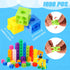 Jenaai 1000 Pieces Linking Cubes Counting Blocks, Colorful Math Manipulatives for Preschool Activities for Boys and