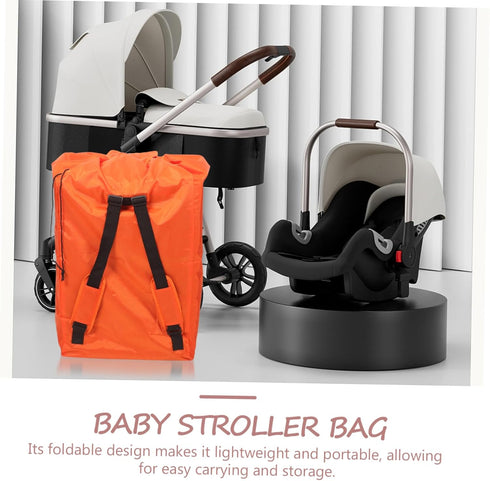 Spacious Stroller Airplane Travel Bag - Ideal for Diapers & Toys