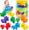 Matching Letter Montessori Toys - ABC Unicorn Alphabet Sorting Educational Toy Sets for Kids Age 3-6
