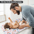 Baby Diaper Changing Pad, 21 5/8" x 31.5" Waterproof Changing Pad Liners, Reusable Soft and Absorbent Portable Changing