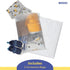 Crib Mattress Storage Bag with Zipper, 5 Mil Clear Plastic Cover for Moving, Accessory Bags Included