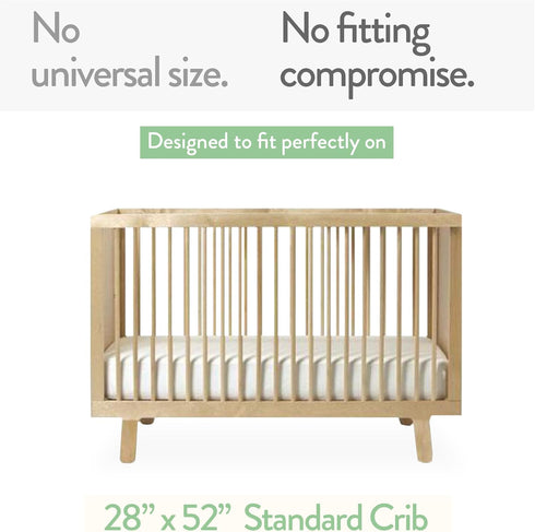 28 52 100% 2 Pack Joey + Joan Fitted Crib Sheets x Compatible with Standard Crib Mattress and Toddler Bed Jersey Cotton