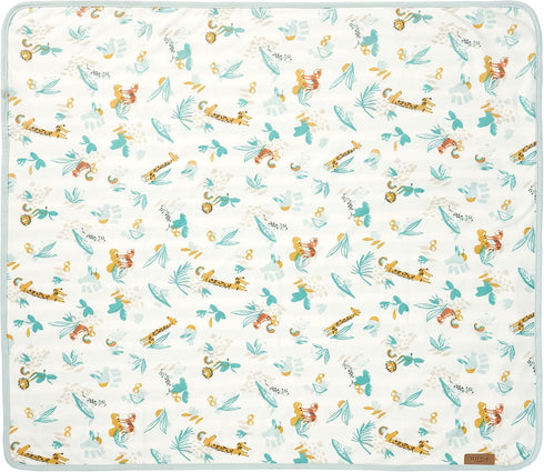 Pack 2 Tutti Bambini Bedside Crib Starter - Organic Cotton Fitted Sheets & Reversible Coverlet - Baby Essentials