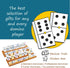 Organizer(Set 4) Exqline Wooden Domino Racks Trays Holders of - Premium Domino Tiles Holder Racks for Mexican Train