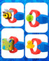 2 15.7 inch Pcs Claw Grabber Toy for Kids, Plastic Robot Arm Hand Claw Pickup Tool, Children Grabbers Interactive Toys