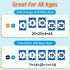 Math Games for Kids, Addition, Subtraction, Multiplication, Division Flash Card Educational Learning Games for Family