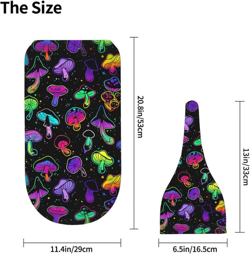 DTYYFBSN Personality Mushroom Newborn Swaddling Blanket Beanie Hat Funny Blanket Sleeping Bag New Born Sleep Sacks