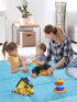 12 (11.8", pcs Thickened Plush Foam Interlocking Floor Mats, Foam Mats for Floor Baby with Edgings, Soft Anti-Slip