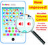 Kid Tablet for Kindergarten Learning Activities - ABC Learning for Toddlers, Kids Phone Toy for Speech Therapy & Letter