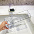 4 Hudgan Pcs Storage Container Breastmilk for Fridge, Clear Organizer Bins for Milk Bags, Plastic Storage Bins