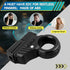 Umnodobn 3D Fidget Spinner Slider Toys, EDC Fidgets Cliker Pistol Toy, Fidget Ring Pad for Adults, Plastic Finger Hand