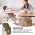 Generic PU Leather High Chair Cover Replacement for Baby - Soft Padding Seat Cushion for Gra-cos, Ao-neo, mic Jane, Peg