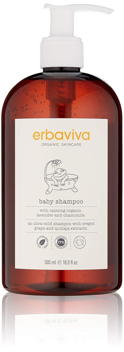 erbaviva Baby Shampoo, 16 Fl Oz
