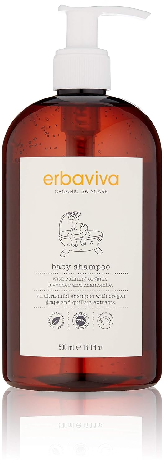 erbaviva Baby Shampoo, 16 Fl Oz
