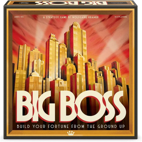 FUNKO GAMES Funko Big Boss Strategy Board Game for 2-6 Players Ages 10+