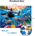 100 Piece Jigsaw Puzzle for Kids Ages 4-8 - Underwater World, Educational Toys for Boys and Girls