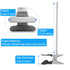 Baby Monitor Mount for Nanit Pro Smart Baby Monitor & Flex Stand, 15.7 inches Flexible Gooseneck Arm