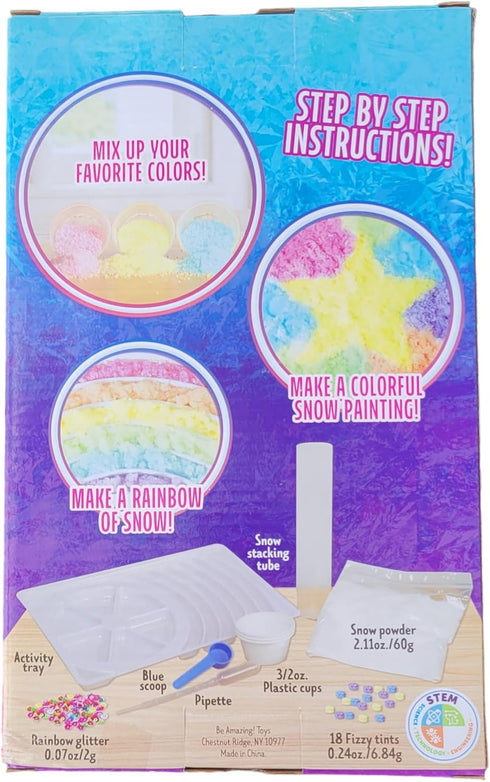 Rainbow Super Color Glitter and Stack Your Snow Kit
