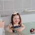 Set 5 mushie Stackable Bath Boats Toy (Ocean) | Floating Bathtub Toys for Baby & Toddler, of | Made in Denmark