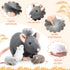 5 Pcs Mouse Stuffed Animals Set - 14'' Large Mommy Rat Plush with 4 Small Mouse Babies for Kids Birthday