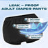 LFDAVP Adult Diaper Covers Waterproof, Reusable Plastic Rubber Pants for Incontinence, Leak Proof Protective Underwear