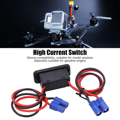 JR Style Heavy Duty On Off Switch 18AWG, RC Switch for Remote Control System Accessories