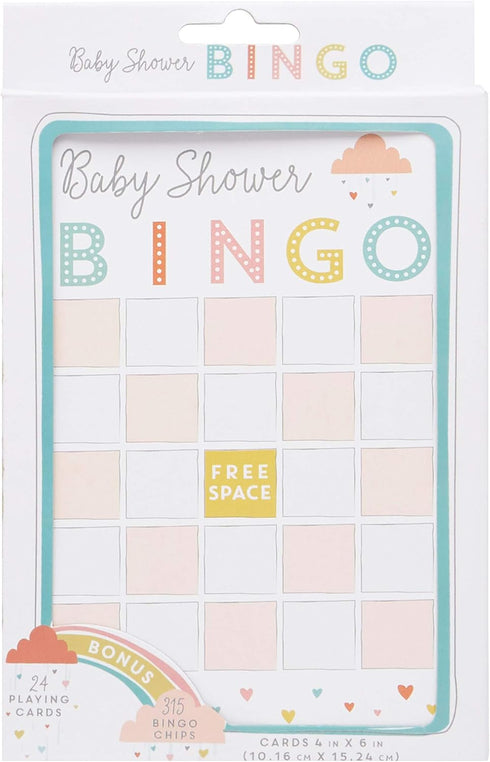 C.R. Gibson Baby Shower Bingo Game Activity, 24pc.