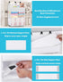 Hanging Diaper Caddy Organizer, Spacious Baby Diaper Organizer for Changing Table, Playpen/Wall - Holds 90+ Diapers