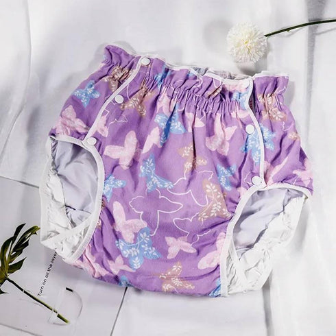 TAPIVA Adult Diapers, Japanese Tethered Suede Bear Diapers/Adult Diapers/Incontinence Pants/Changing Pad Diapers, Youth,