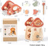 8 1 1-3 1 2 in Wooden Activity Cube Toys for Baby Travel Sensory Toys for Toddlers Multipurpose Educational Learning