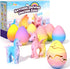 Coodoo Unicorn Hatching Rainbow Eggs for Kids - 6 Pack Unicorn Toys