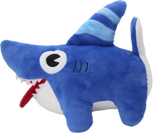 Dupuci 10inch Shark Dog Plush Toy Cute Shark Stuffed Animal Doll Cuddling Plushies Shark Puppy Doll