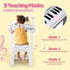 31-Key 31 HONEY JOY Classical Kids Piano, Toy Mini Grand Piano with Music Stand & Stool, Portable Electronic
