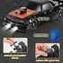 2.4GHz 1:16 4WD 18KM/H 2 Fistone RC Drift Car Scale High Speed Remote Control Car with LED Lights, Batteries and Rubber