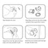 Baby Safety Door Handle Cover, 4 Pack, Reusable Screw Thread Design, Reliable Solution to Prevent Kids from Popping Off