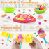 Set 3+ PLAY Clay Dough with Ice Cream Maker Machine/Noodle Maker/Banana Split Ice Cream Mold Kitchen Creations Arts