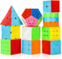 TOY Life Speed Cube Set, 10 Pack Magic Cube Bundle with 3x3, 2x2, 4x4, Pyramid, and Megaminx Cubes