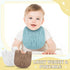 Frienda 8 Pcs Muslin Bibs, Baby Cotton Bandana Drool Bibs Bulk for Boys Girls Newborn, 6 Absorbent Layers