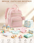 Backpack,Baby Backpack Pritent Diaper Bag Essentials Diapers Bag with Pacifier Case,Multipurpose Stylish Large Capacity