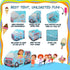 25.6" 55" 29.5" LimitlessFunN Ice Cream Truck Pop Up Kids Play Tent | Includes Carrying Case |, Children Indoor