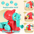 3 1 Set, 3+ (12 Crelloci in Color Dough Kitchen Creations Ice Cream Spaghetti Burger Maker Machine, Art Crafts Food