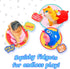 JA-RU Dress-Up Pets with Animal Costume Squishy Fidget Toys (1 Animal Pack), Stretchy Stress Relief Toys for Kids