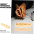 Cabilock Wooden Pregnancy Test Keepsake Box Elegant Lidded Announcement Case for Newborn Memories Storage for Mementos