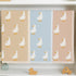 Cozy 30x30 Cotton Baby Blanket Knit Soft Swaddle Receiving Blankets Toddler Infant Blanket with Lovely Duck for Newborn