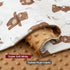 30x40 Inches PHF Minky Baby Blanket, Soft Double Layer Baby Blankets with Dotted Backing, Receiving Blanket Bed Throws