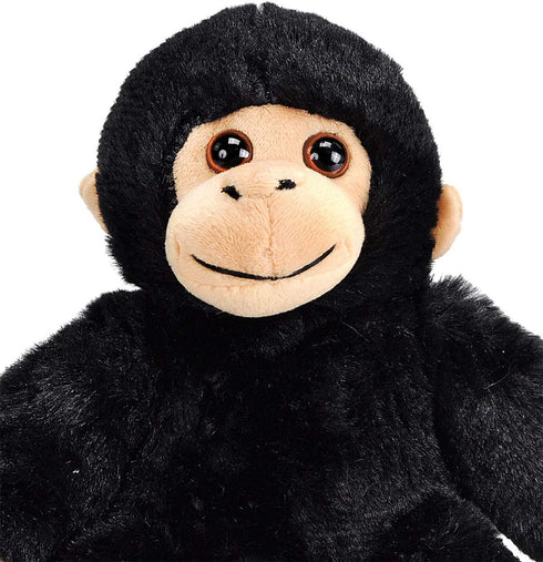 Wild Republic Chimp Plush, Stuffed Animal, Plush Toy, Gifts for Kids, Hug’EMS 7 Inches