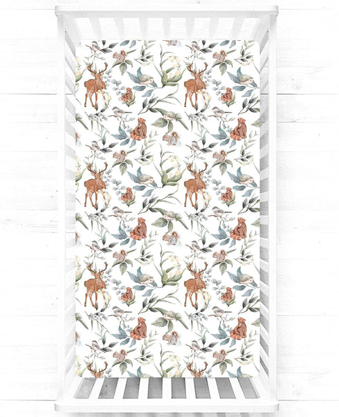 TANOFAR Crib Sheets Fitted for Boys and Girls, Stretch Soft Baby Crib