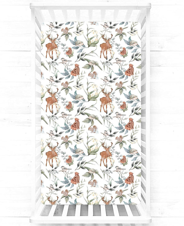 TANOFAR Crib Sheets Fitted for Boys and Girls, Stretch Soft Baby Crib